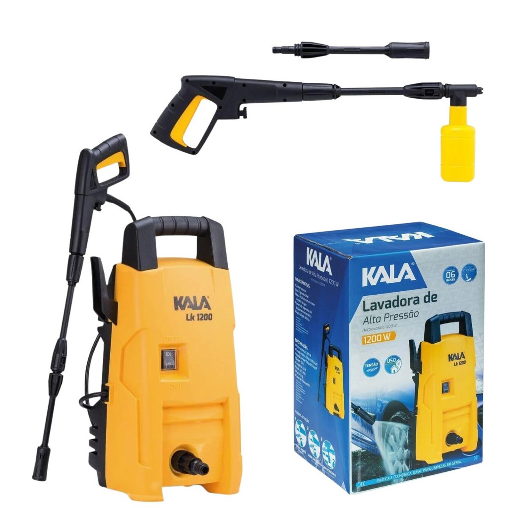 Lavadora de Alta Pressão 1200W LK1305 1200w Kala