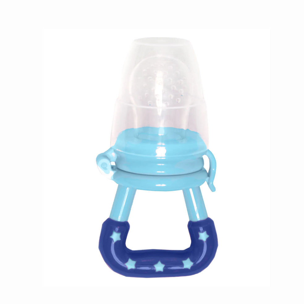 Alimentador New Baby Silicone Azul em Oferta na Shopee
