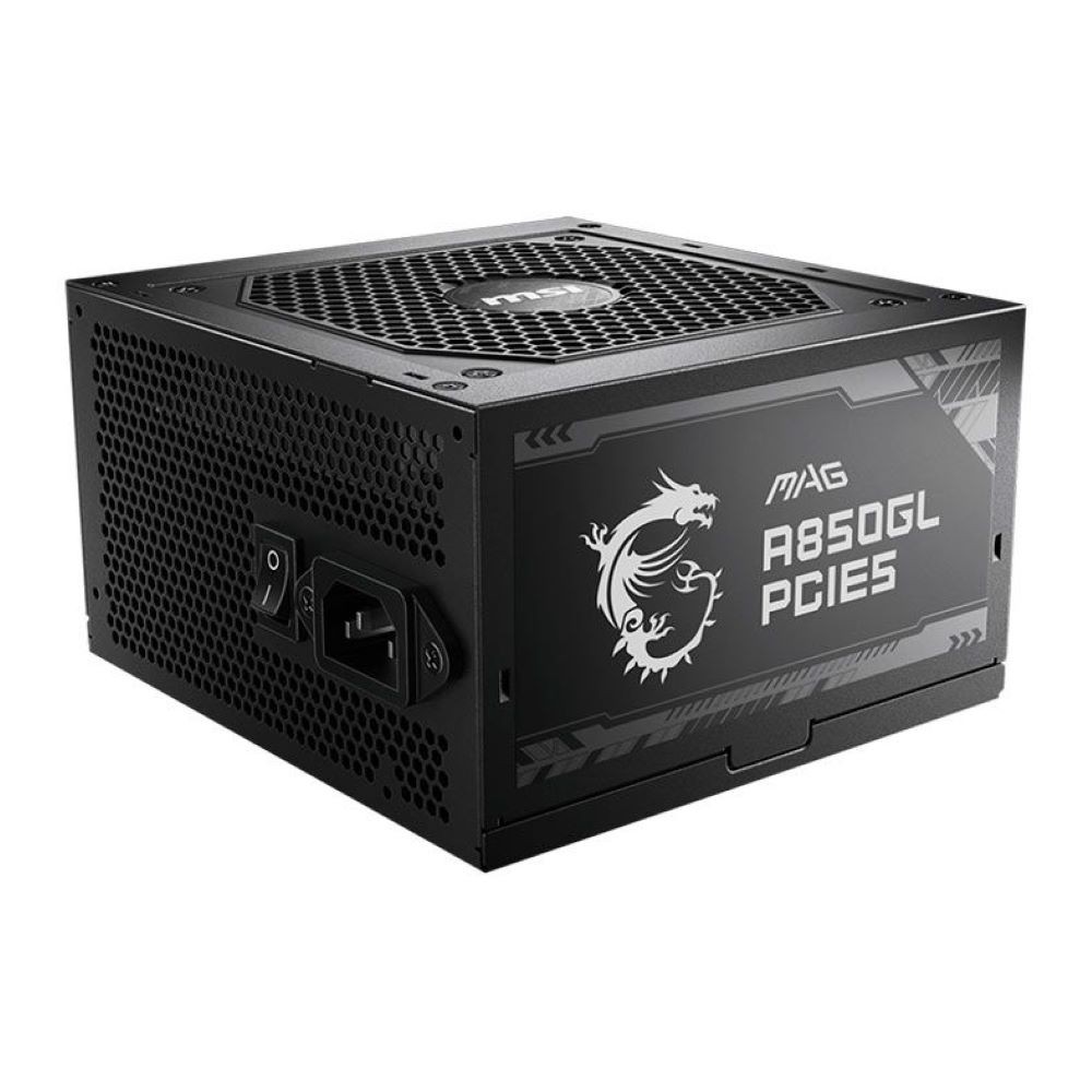 FONTE ATX 3.0 850W 80 PLUS GOLD PRETO MSI A850GL PCIE FULL MODULAR