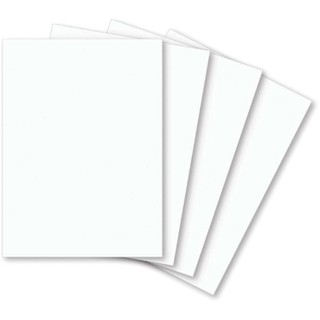 Cartolina Escolar Branca 140g 500x600mm - Pacote com 100 Unidades