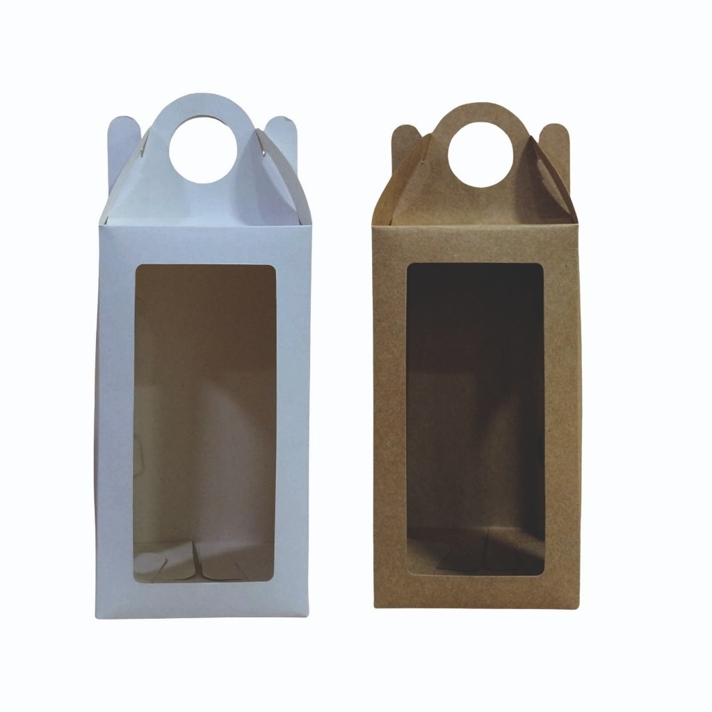Kit C/ 90 Und Caixinha Kraft Para Caneca De Chopp De 473 Ml