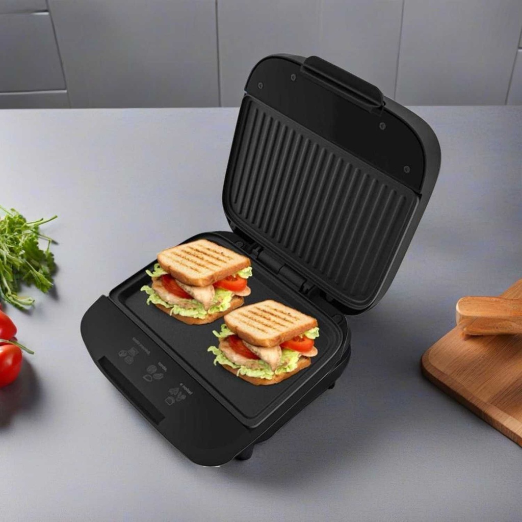 Sanduicheira Antiaderente Grill Chapa Elétrica Omeleteira Panquequeira Tapioqueira Cadence Clink
