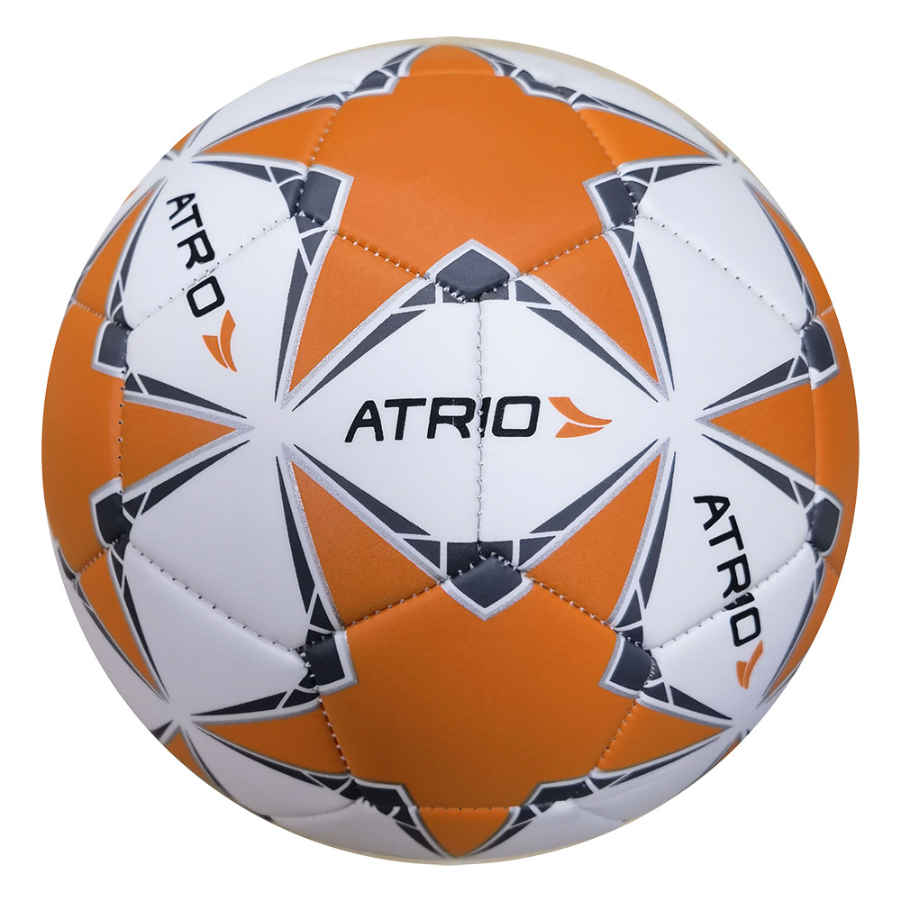 Bola Futebol Campo Society League 68cm Costurado Atrio Es395 Cor Laranja
