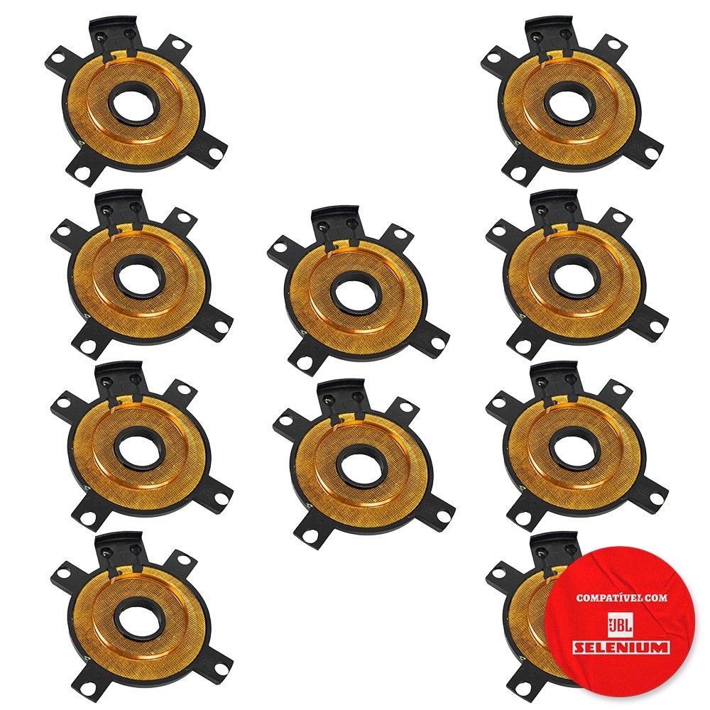 10x Reparo Driver Para Jbl Selenium St 304 Tweeter 8ohms 100w em Oferta na Shopee