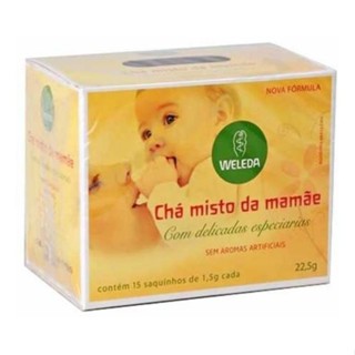 Chá Misto Da Mamãe 15 Sachês 1,5g Cada Weleda em Oferta na Shopee