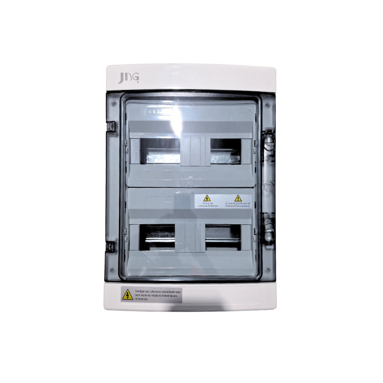 QUADRO DE DISTRIBUIÇÃO DE SOBREPOR HA PARA 24 MÓDULOS IP65 - JNG