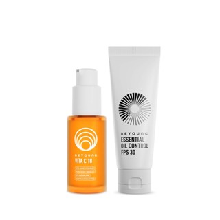 Kit Beyoung Dupla Tratamento e Proteção 1 Vita C e 1 FPS 30 em Oferta na Shopee