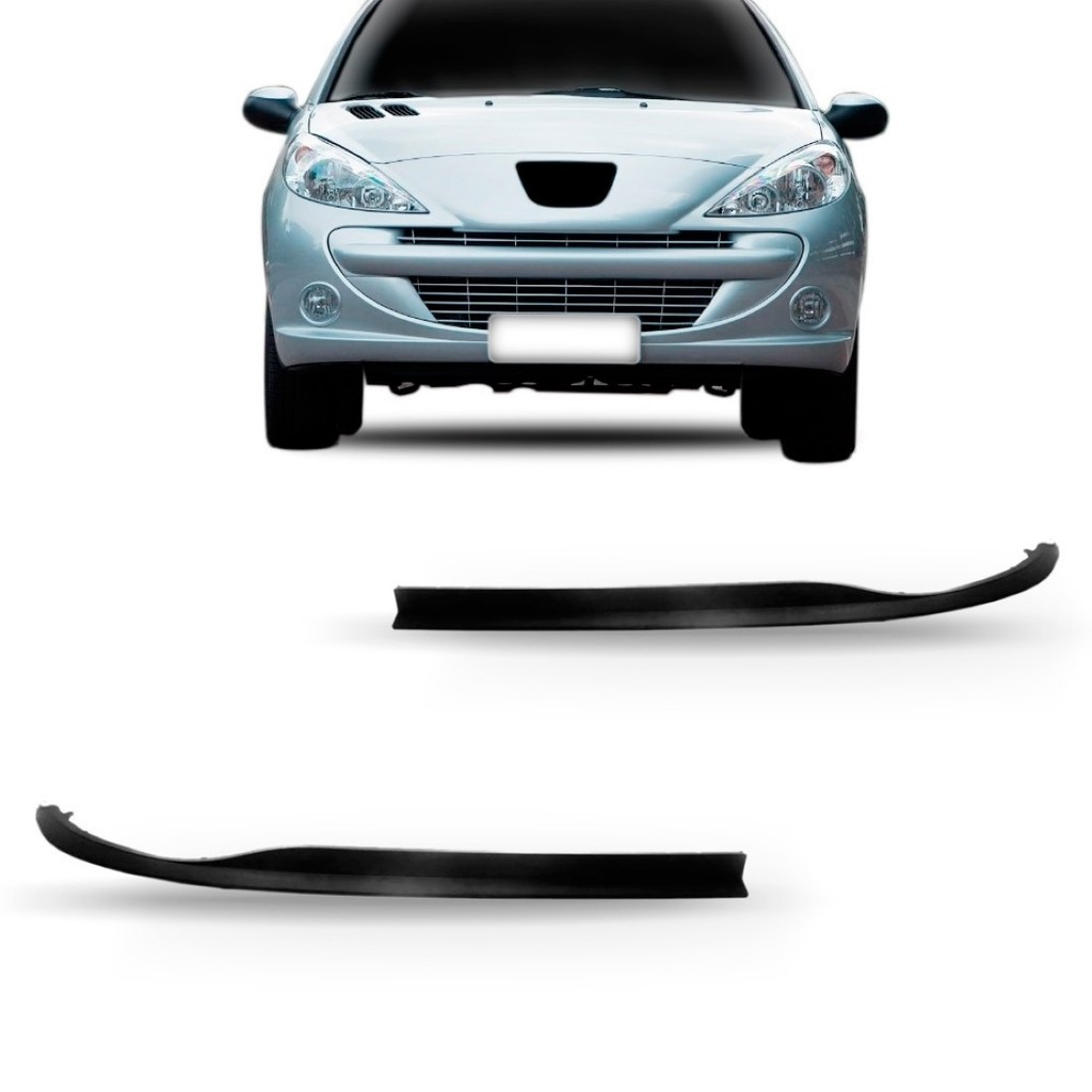 Spoiler Dianteiro Peugeot 207 2008 2009 2010 2011 2012