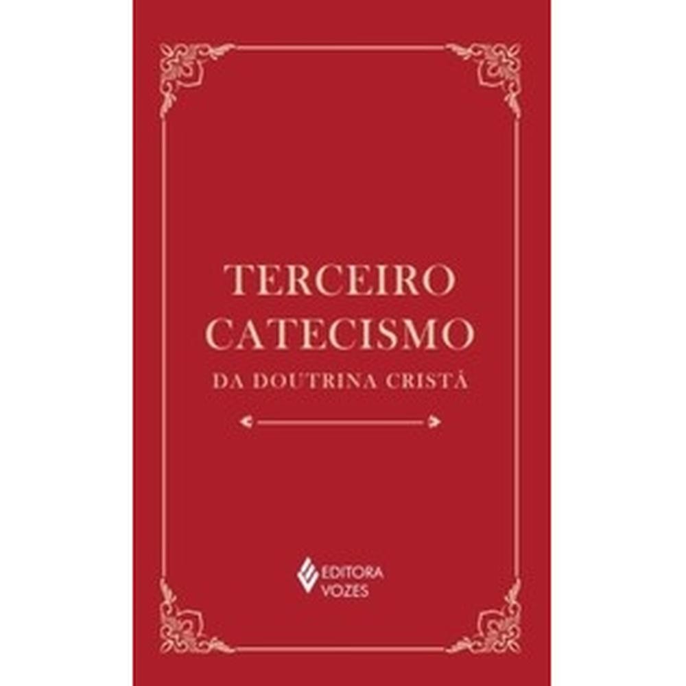 Terceiro catecismo da doutrina cristã Livro leitura loja Vparque 071