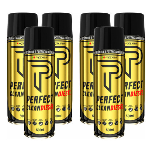 KIT 6 UNI PERFECT CLEAN DIESEL ( VIA TANQUE ) KOUBE
