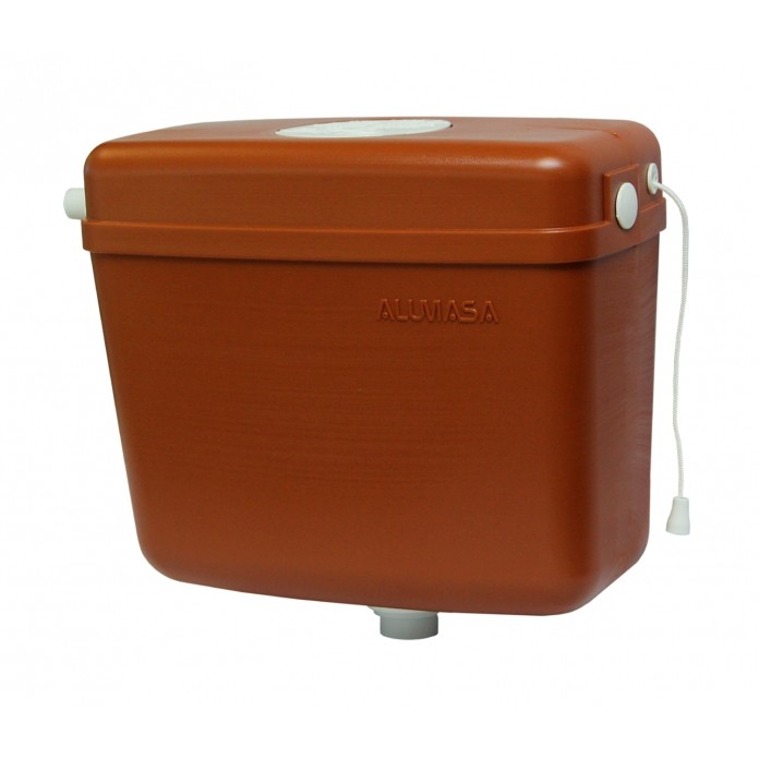 Caixa Descarga Caramelo 9L Alumasa 2001 em Oferta na Shopee