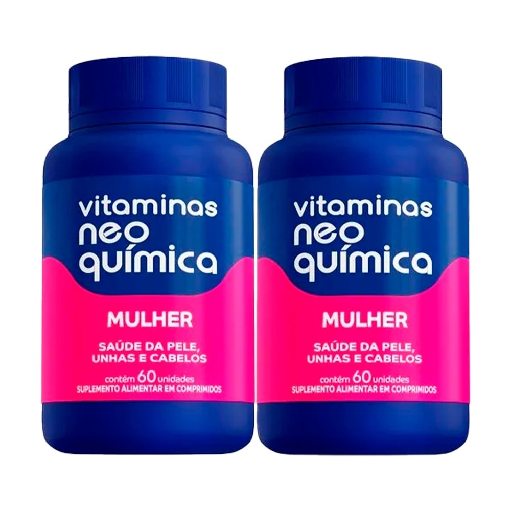 Kit 2 und Vitamina Neo Química Mulher c/ 60cpr - Health