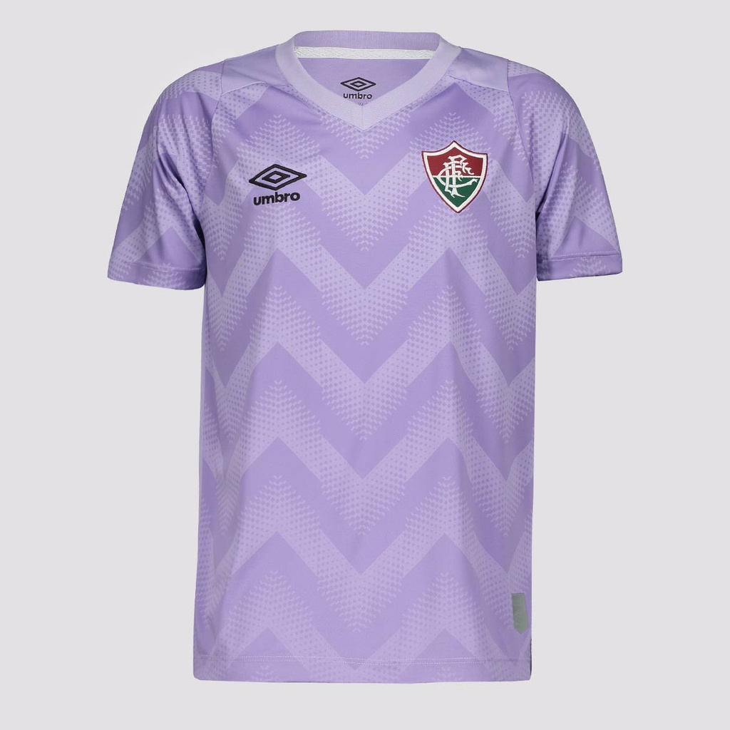 Camisa Umbro Fluminense Goleiro 2024 Juvenil Lilás - Sports & Outdoors