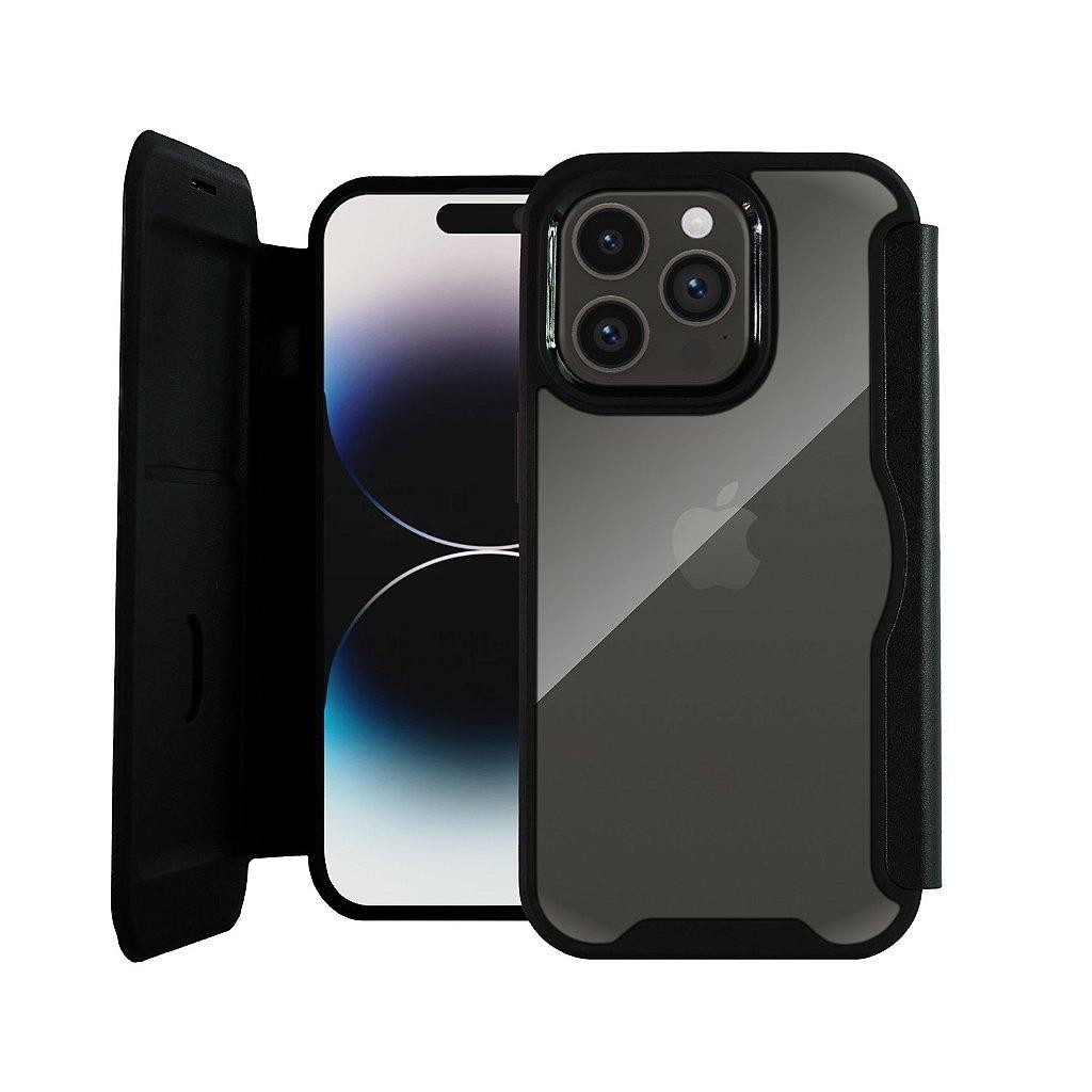 Capa Case Capinha Carteira Dual para iPhone 14 Pro Max Porta-Cartão, Proteção Reforçada - Gshield em Oferta na Shopee