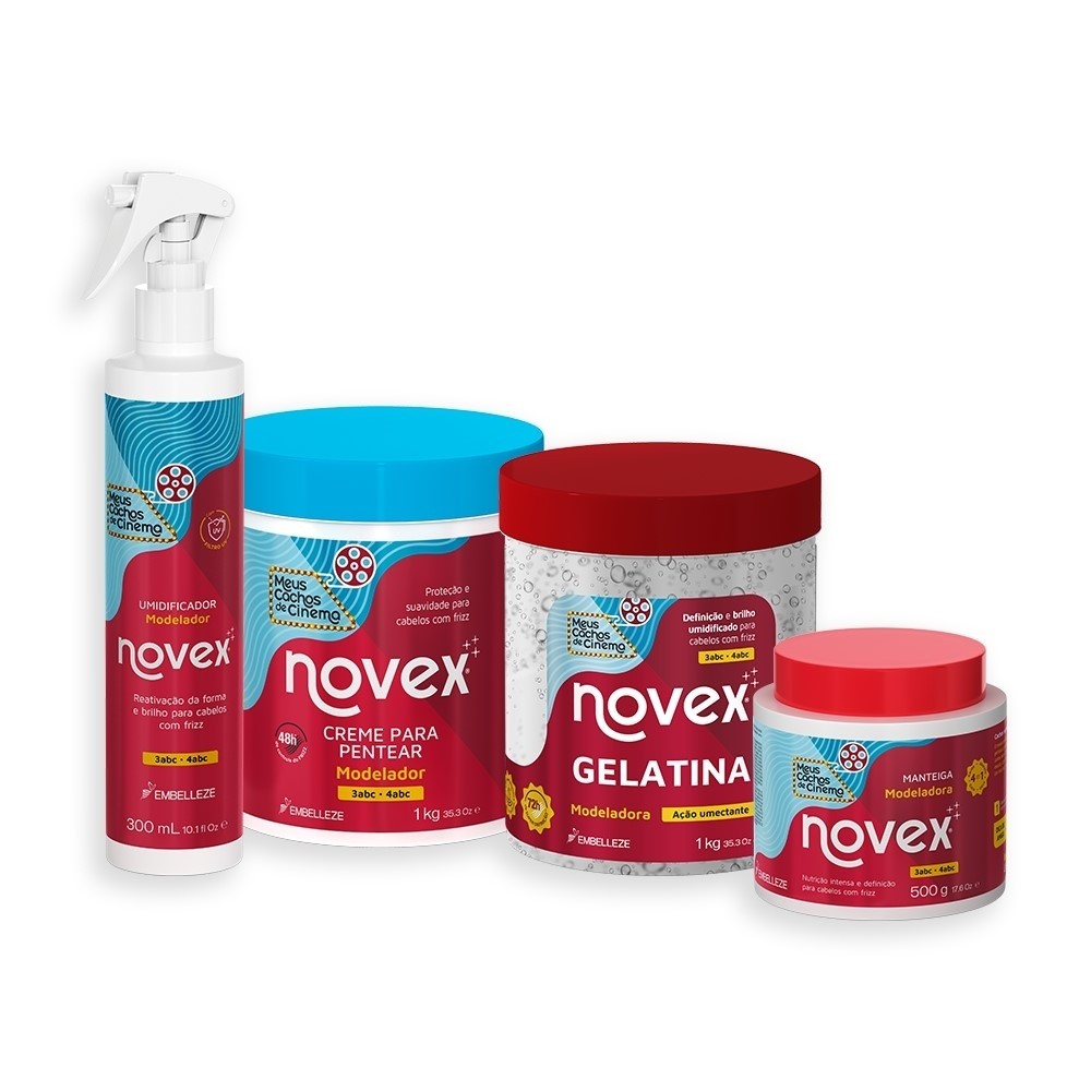 Kit Novex Meus Cachos de Cinema Day After Perfeito em Oferta na Shopee