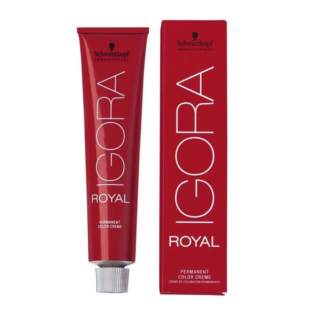 Schwarzkopf Igora Royal – Variações de Cores: Louro Claro, Médio, Cobre, Castanho Tintura do Cabelo