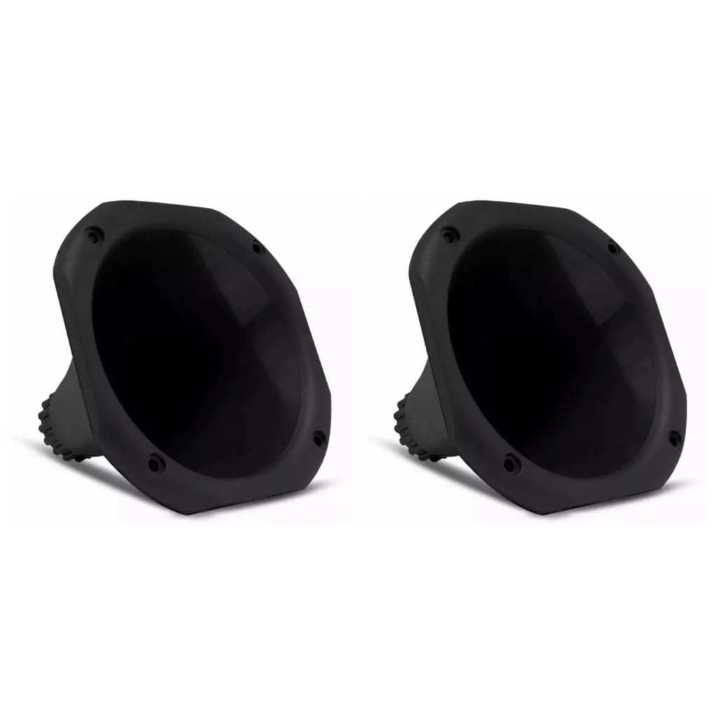2 Cornetas Curta de Rosca 1 Polegada Para Driver D250x D200 D260 MusicAl Som Automotivo Caixa de Som