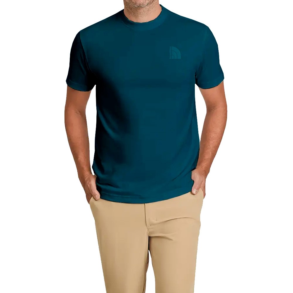 Camiseta Unissex Garment Dye Tee Azul Petroleo - The North Face