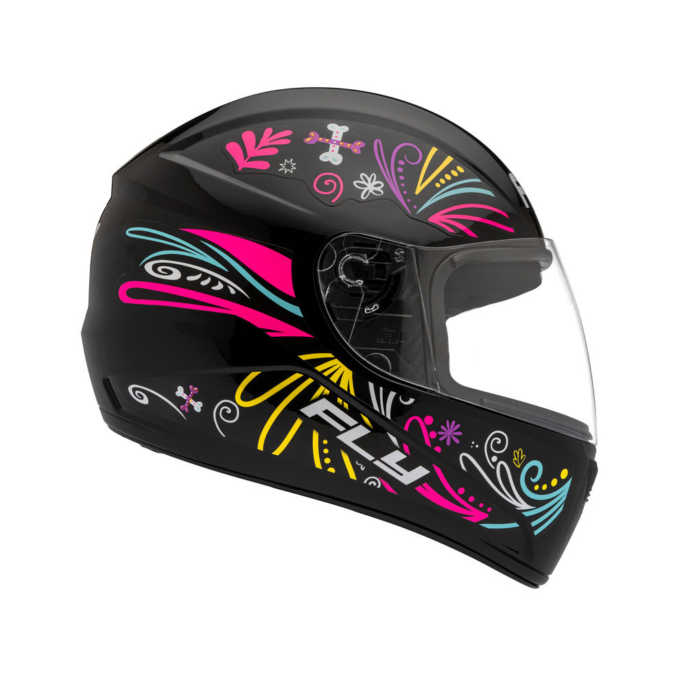 Capacete Fly F9 HG Fiesta em Oferta na Shopee