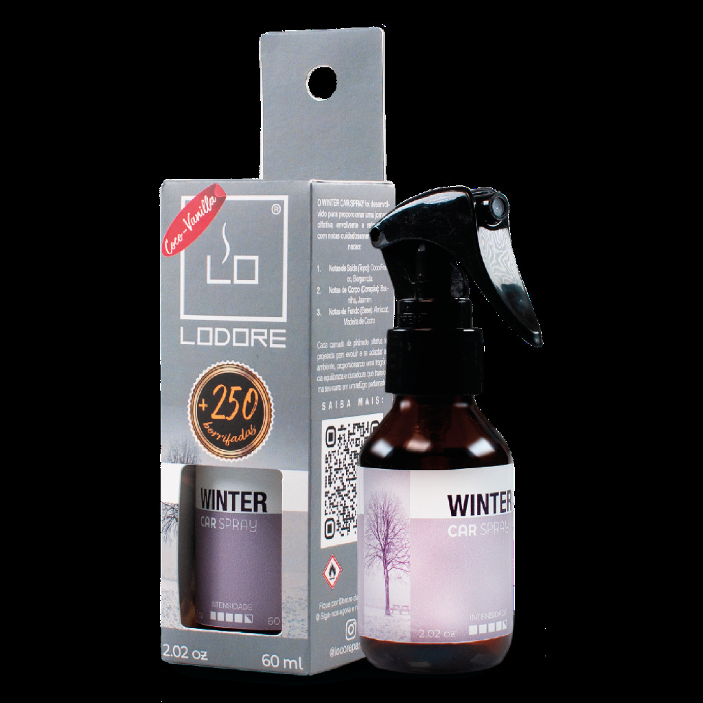 Fragrância Cheirinho Lodore Spray 60ml Winter