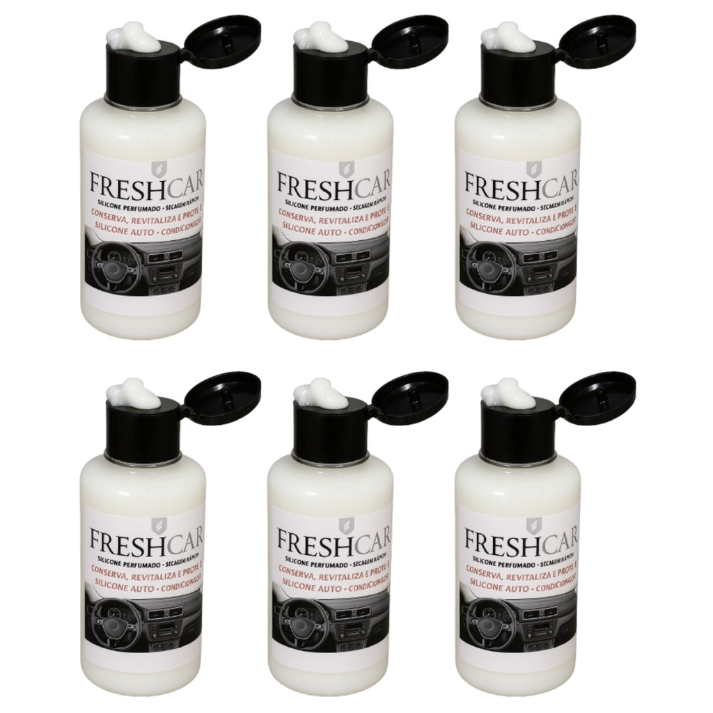 Kit 6 Restaurador De Plásticos Automotivos Restaurax 200ml Lar Fresh
