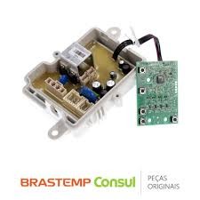 PLACA POTENCIA E INTERFACE LAVADORA BRASTEMP BWJ/ BWS11 127V ORIGINAL W10838042 W10838011 W10863659