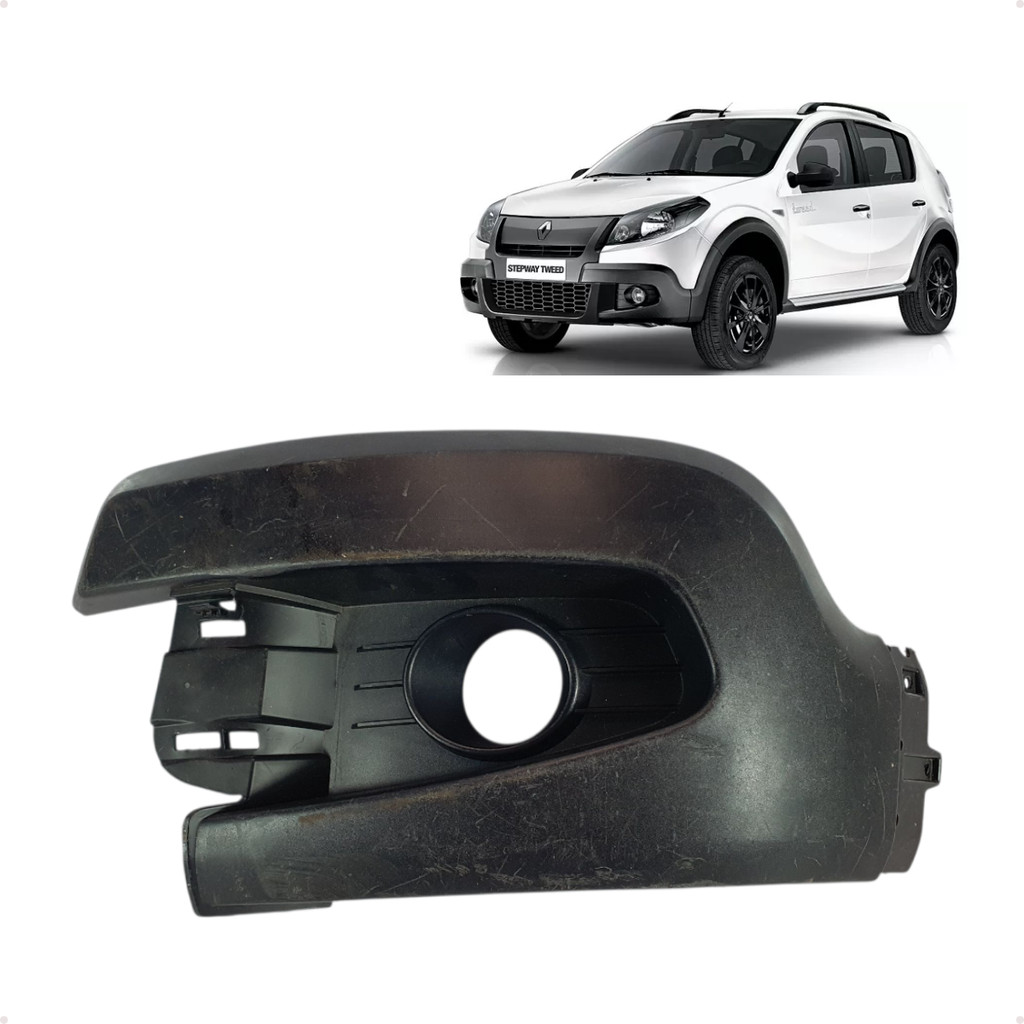 Moldura Parachoque Traseiro L.e Sandero Stepway 2008/2014