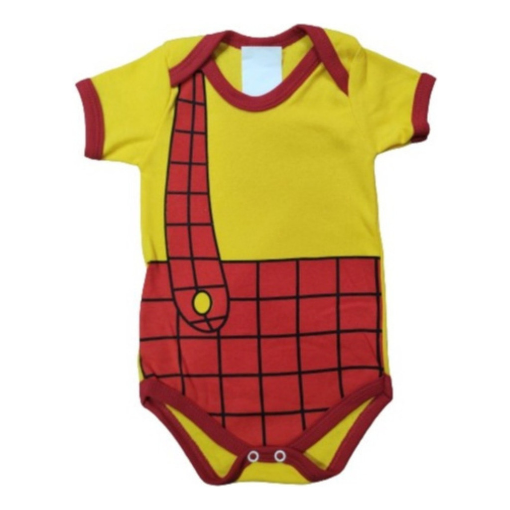 Body Bebe Cascão Temáticos Turma Da Mônica Bory Infantil