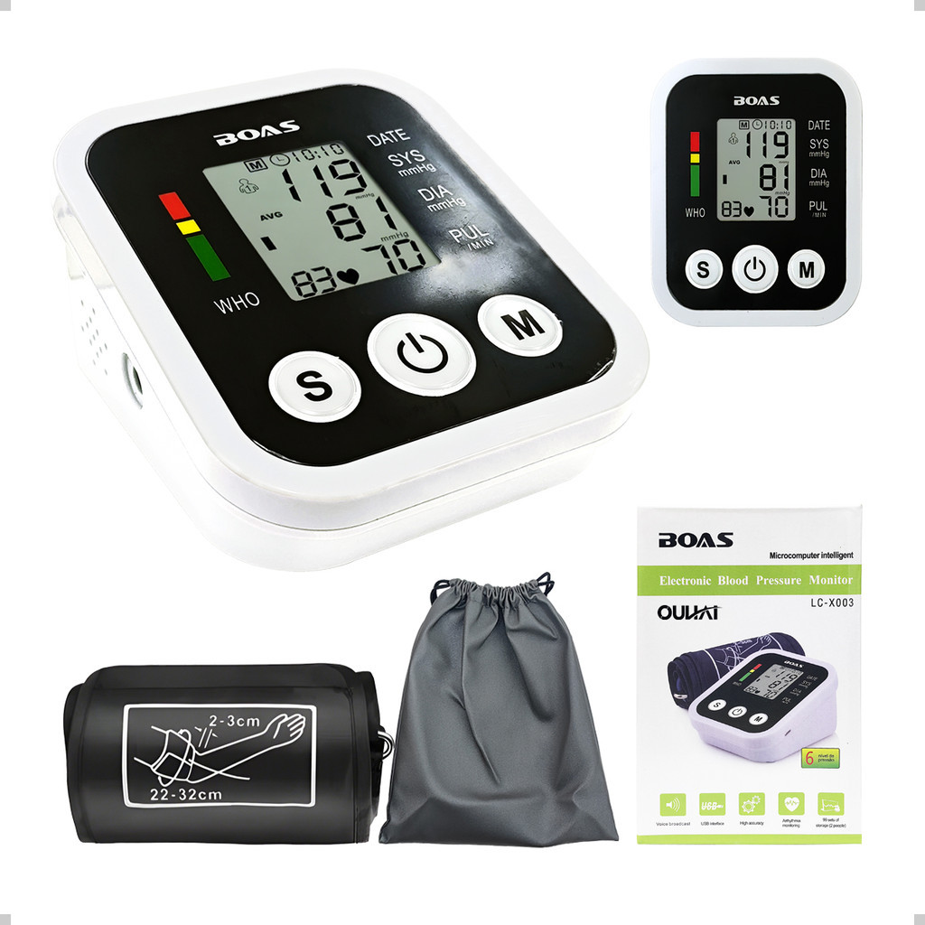 Aparelho Medidor Pressão Arterial Digital Braço Boas Lc-x003