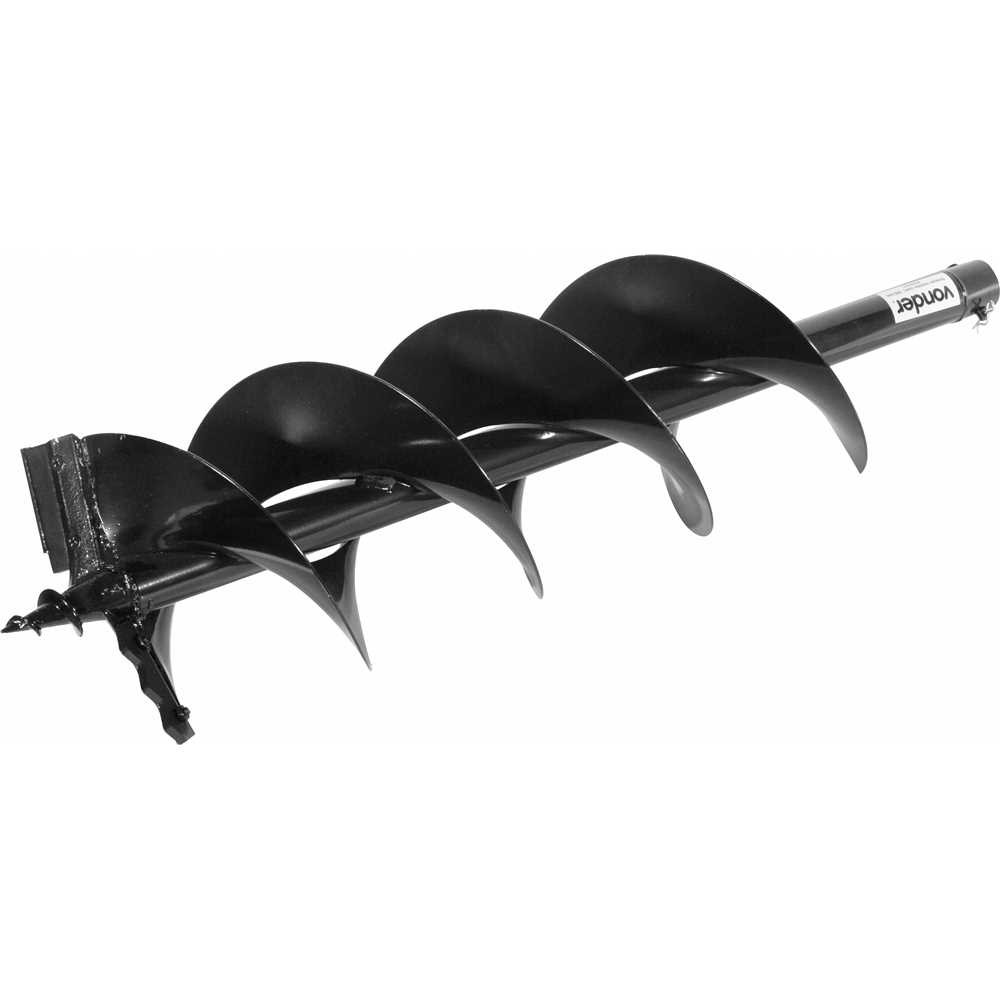 Broca Espiral Duplo Para Perfurador Solo 200x800mm Vonder