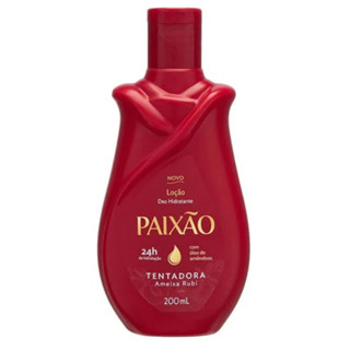 Loção Hidratante Paixão Tentadora Ameixa Rubi 200ml em Oferta na Shopee