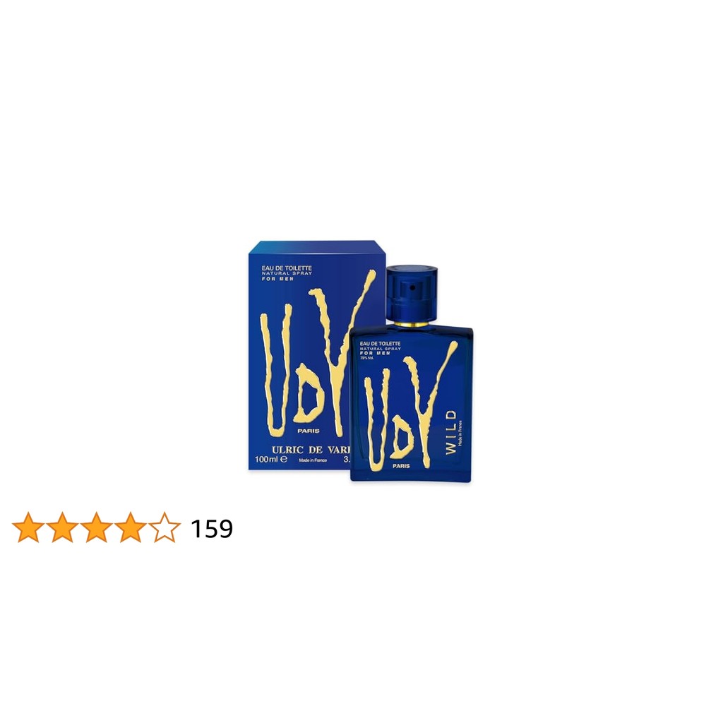 Kit Ulric de Varens UDV Wild Masculino - Eau de Toilette 100ml + Body Spray 200ml