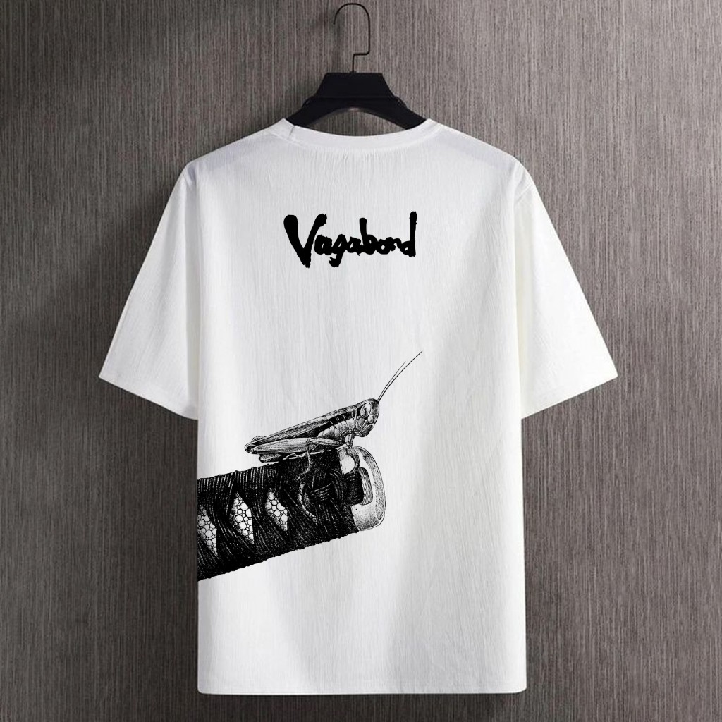 Camisa camiseta básica streetwear vagabound grilo  Trend Box Mania