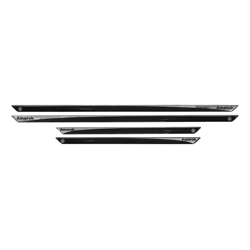 JOGO SOLEIRA RESINADA VW AMAROK 4 PEÇAS