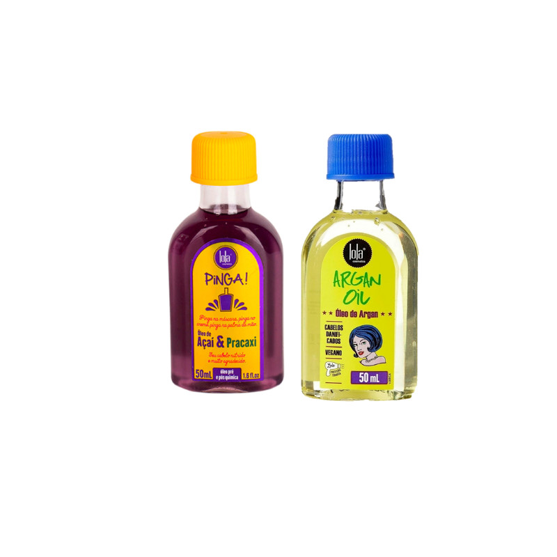 Lola Kit Oleo Pracaxi e Oleo de Argan 50ml