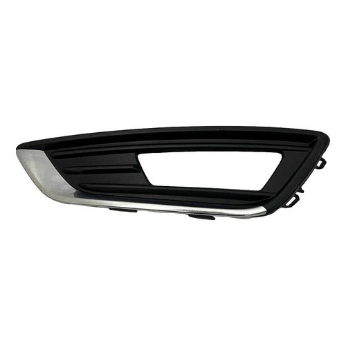 Moldura Farol Milha Esquerdo Ford Focus 2014 2019 Cromado