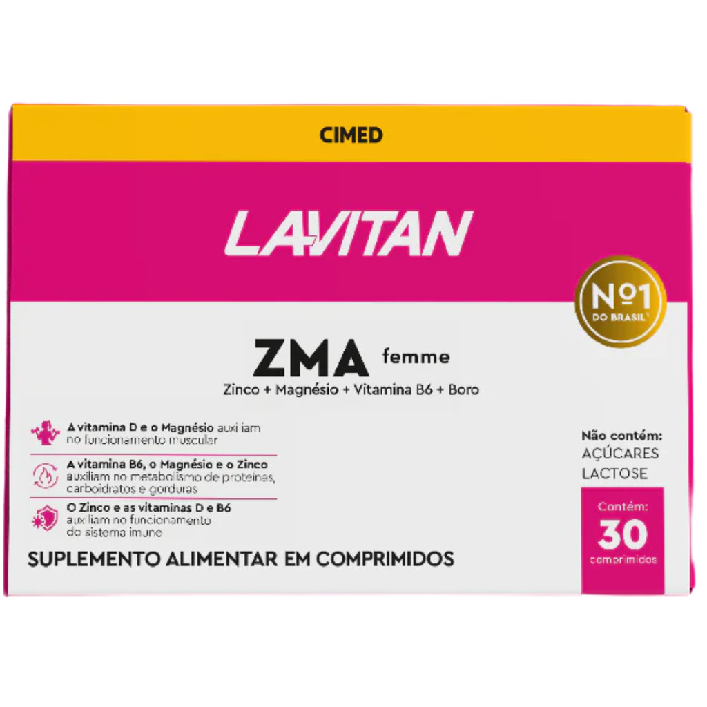 Lavitan ZMA Performance Femme 30 comp força, recuperação
