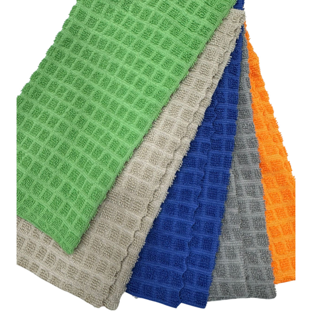Kit Com 5 Panos De Microfibra 28×28 Cores Sortidas Limpeza De Poeira E Água Para Carro E Casa em Oferta na Shopee