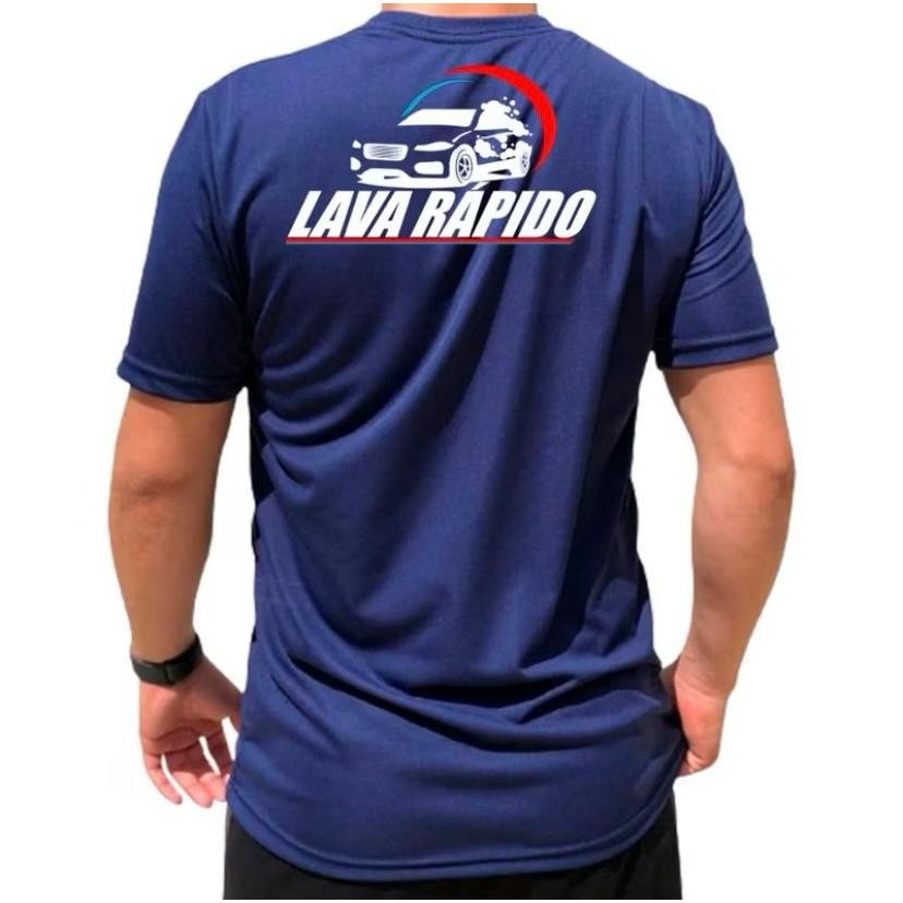 camiseta de serviço profissional lava rapido basica algodão 13
