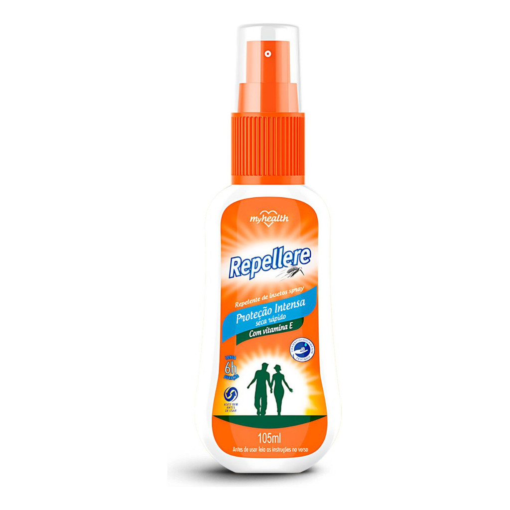 Repelente Spray Proteção Intensa Duradoura Repellere 105 Ml