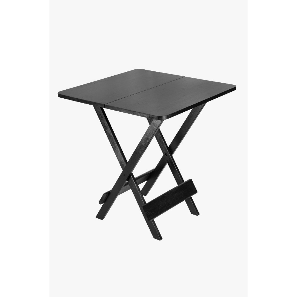 Mesa Dobrável 70x70 Em Madeira Maciça Nobre