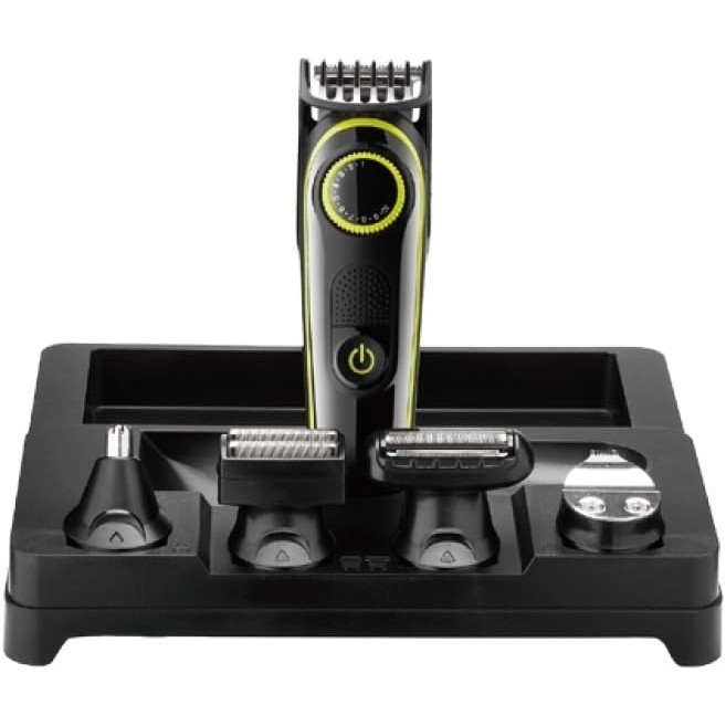 Kit Aparador B-MAX BM-C036 5 em 1 – Máquina de Cabelo e Barba Sem Fio, Recarregável e Bivolt