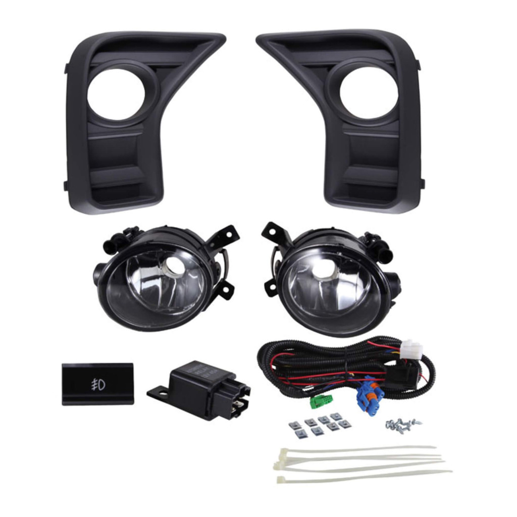 Kit Farol de milha Saveiro G8 2024 em diante c/ Grade Botão Modelo Original Shocklight - SL-263110 em Oferta na Shopee