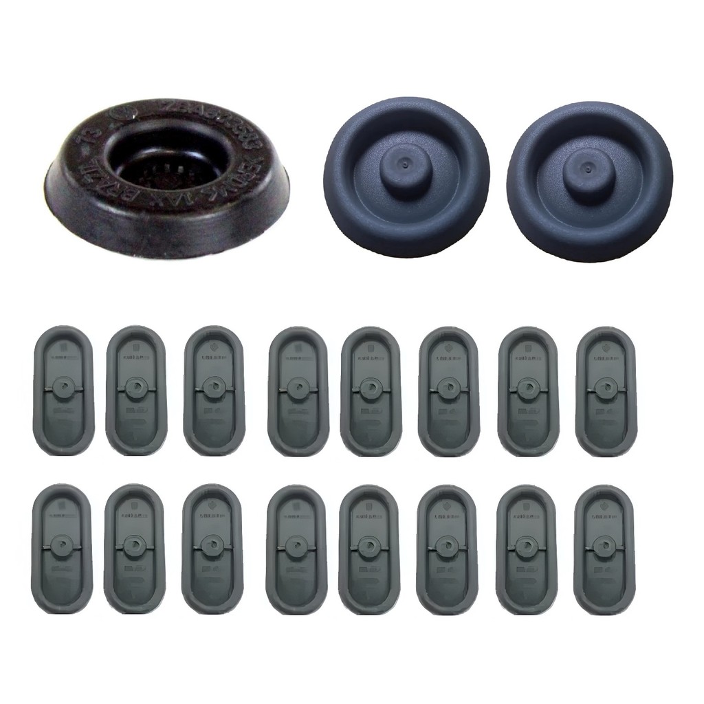 Kit Tampão Caixa Ar + Estepe Volkswagen Gol G6 2013 a 2016