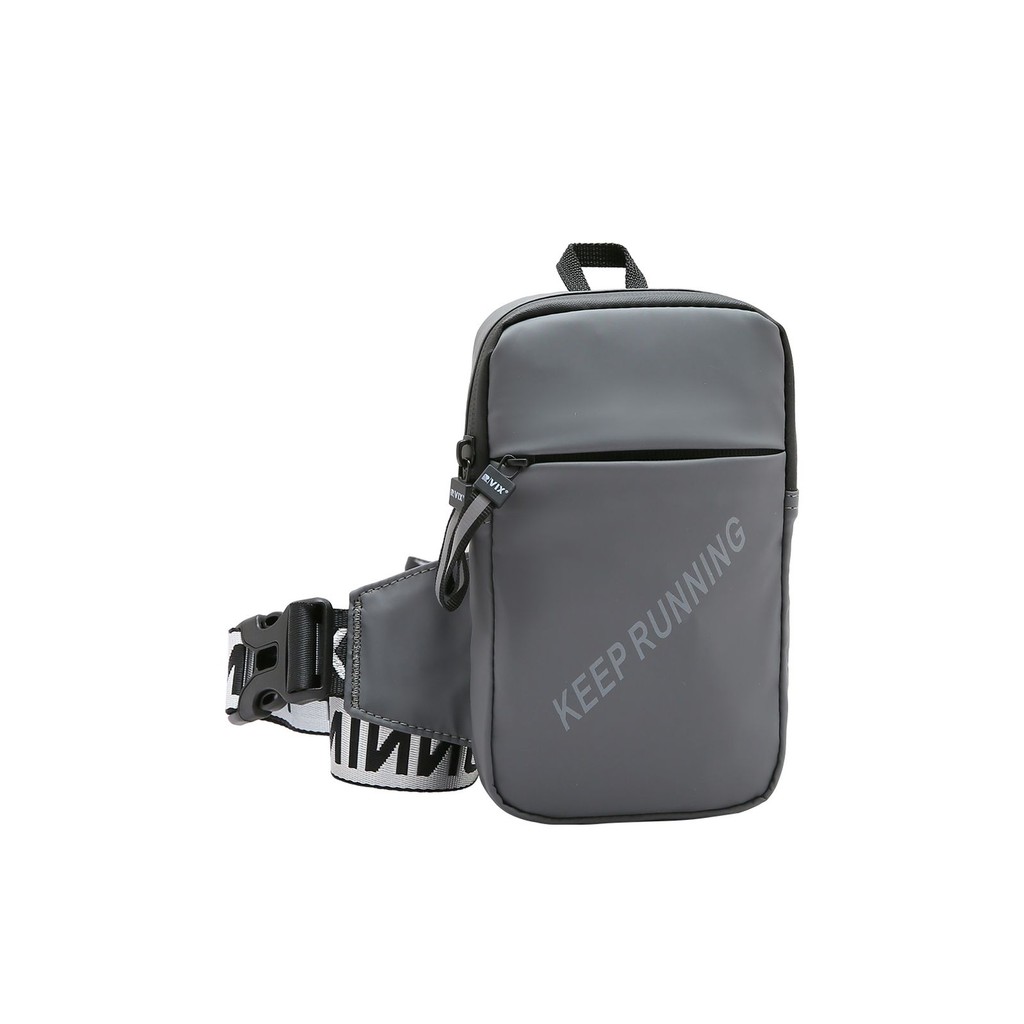 Bolsa Transversal Esportiva Shoulder Bag RepublicVix Chesnon Keep Running Fitness Alta Performance Impermeável EasyClean em Oferta na Shopee