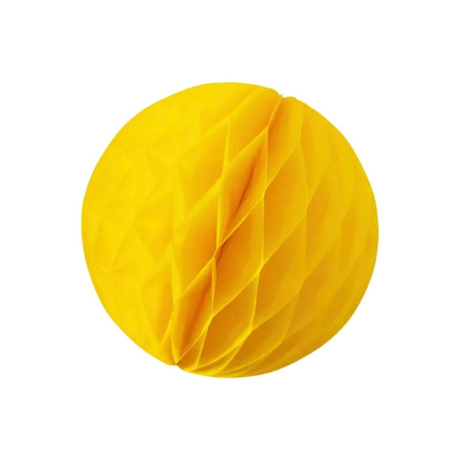 Enfeite Decorativo De Halloween Globo Pop Amarelo 15cm 2 unidades - Rizzo