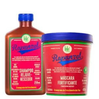 Kit Shampoo + Máscara Rapunzel Lola Cosmetics em Oferta na Shopee