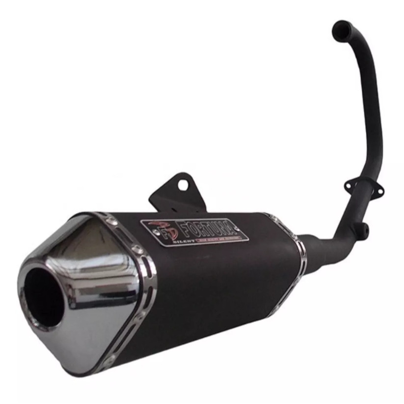 Escapamento Fazer 250 2010 A 2015 Mini Tri Oval F1 Fortuna