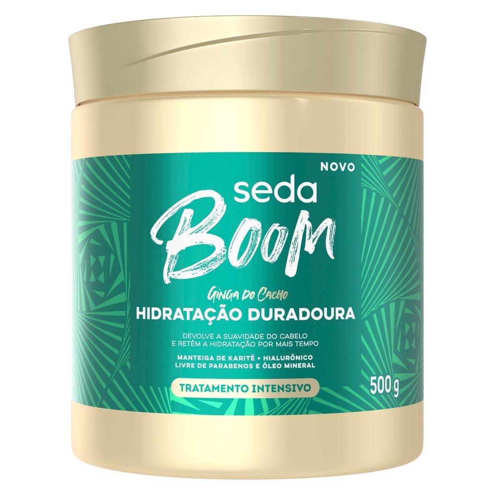 Máscara de Tratamento Seda Boom Hidratação Profunda dos Fios 500 g - Beauty