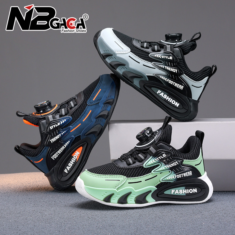 Crianças Tênis Para Meninos Escola E Ao Ar Livre Malha Respirável De Corrida Leve Macio Antiderrapante Caminhar